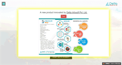 Desktop Screenshot of deltainfosoft.com